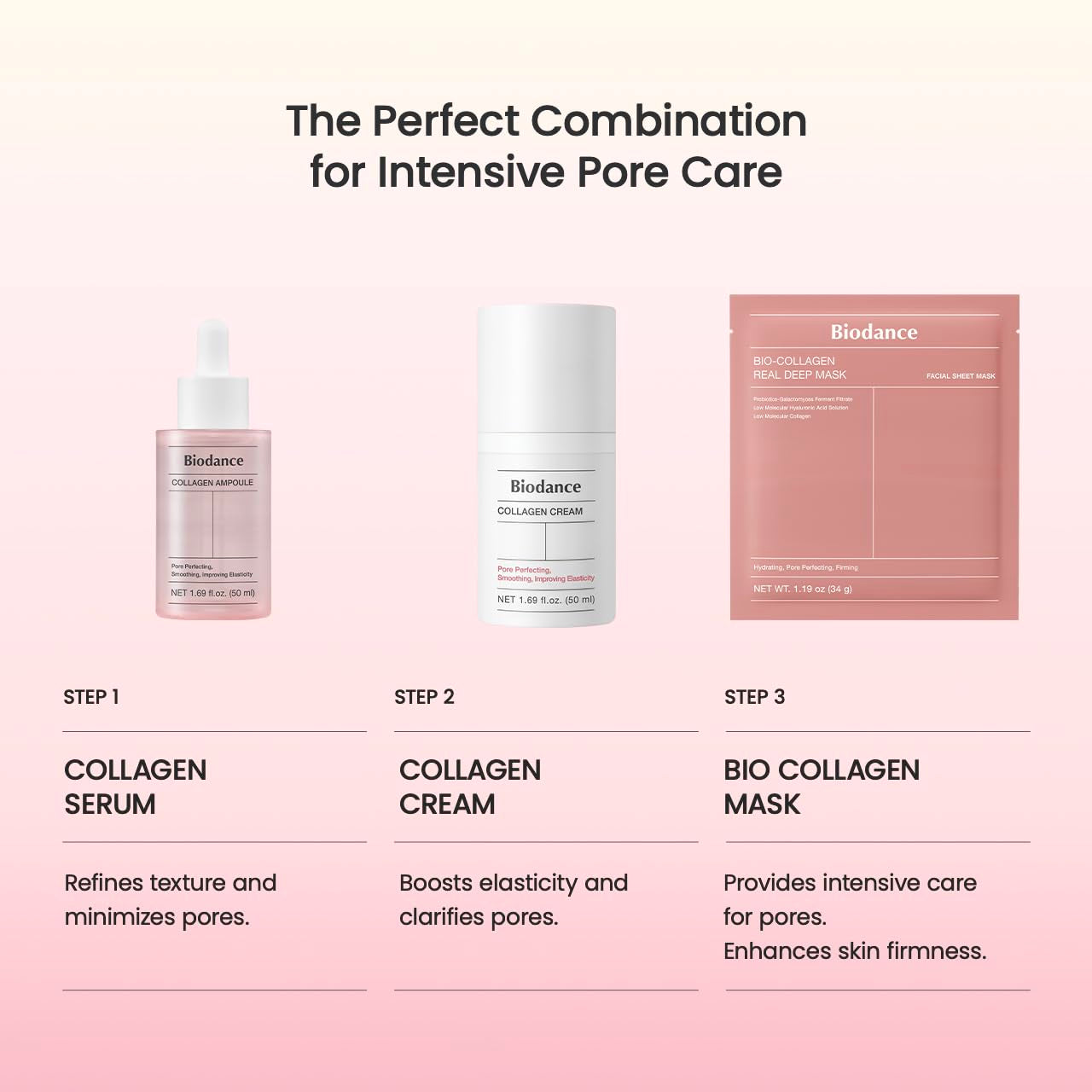 Bio-Collagen Real Deep Mask, Hydrating Overnight Hydrogel Mask